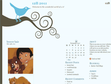 Tablet Screenshot of 12b2011.barlowhallblogs.net